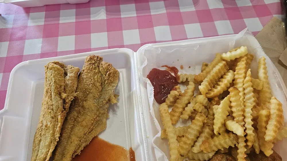 Whole Fried Catfish Dinner
